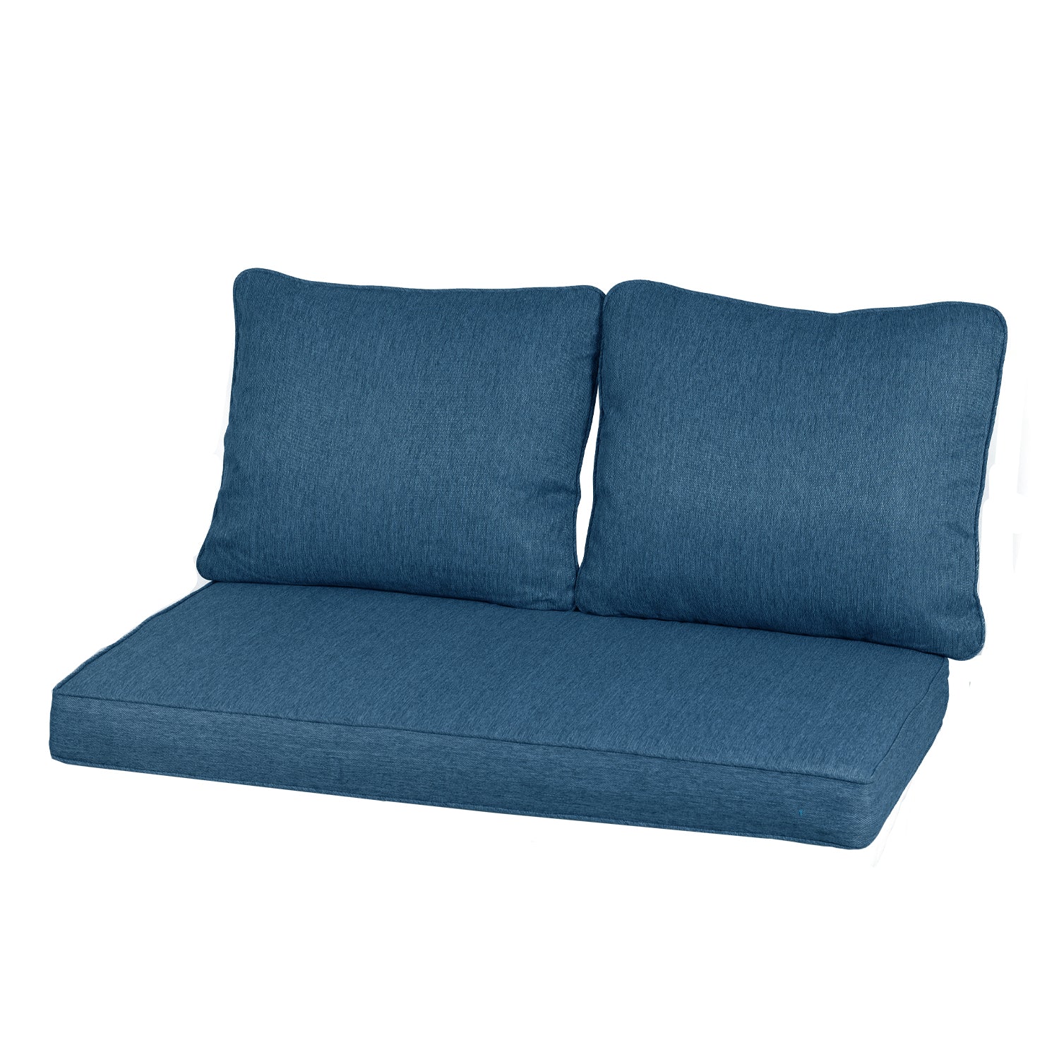 Loveseat Cushions Set 46.5x24.4x3.9 Deep Seating Bench Chair