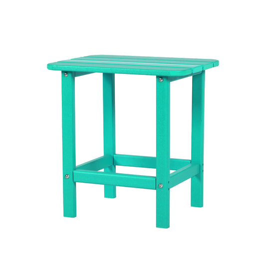 Outdoor Adirondack Side Table HDPE End Table