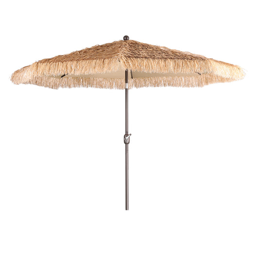 Patio Umbrella Thatched Outdoor Umbrella (No Base)