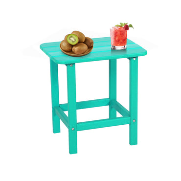 Outdoor Adirondack Side Table HDPE End Table