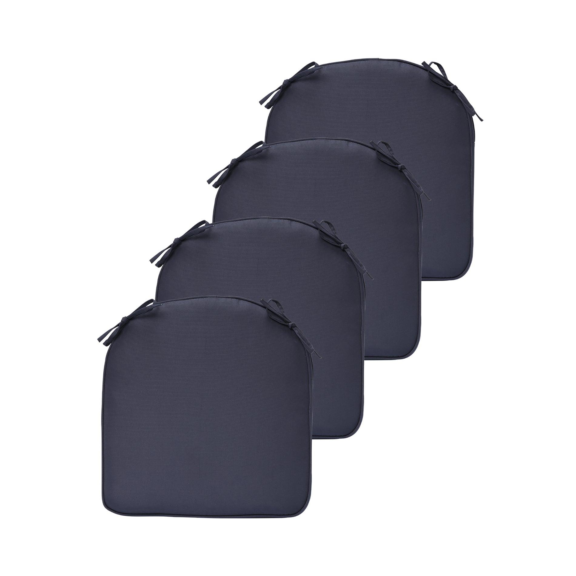 Outdoor Chair Cushion Soft and Fade-resistant Polyester Navy Blue Aoodor
