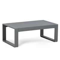 Aluminum Outdoor Coffee Table 39.3