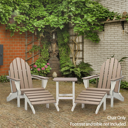 Folding Adirondack Chair 31.5'' (L) x 28.74'' (W) x 37'' (H) Furniture Aoodor   