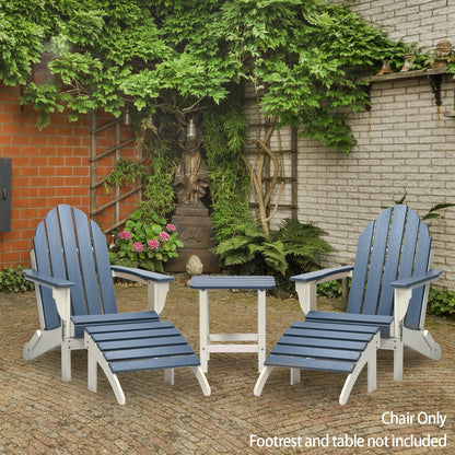 Folding Adirondack Chair 31.5'' (L) x 28.74'' (W) x 37'' (H) Furniture Aoodor   