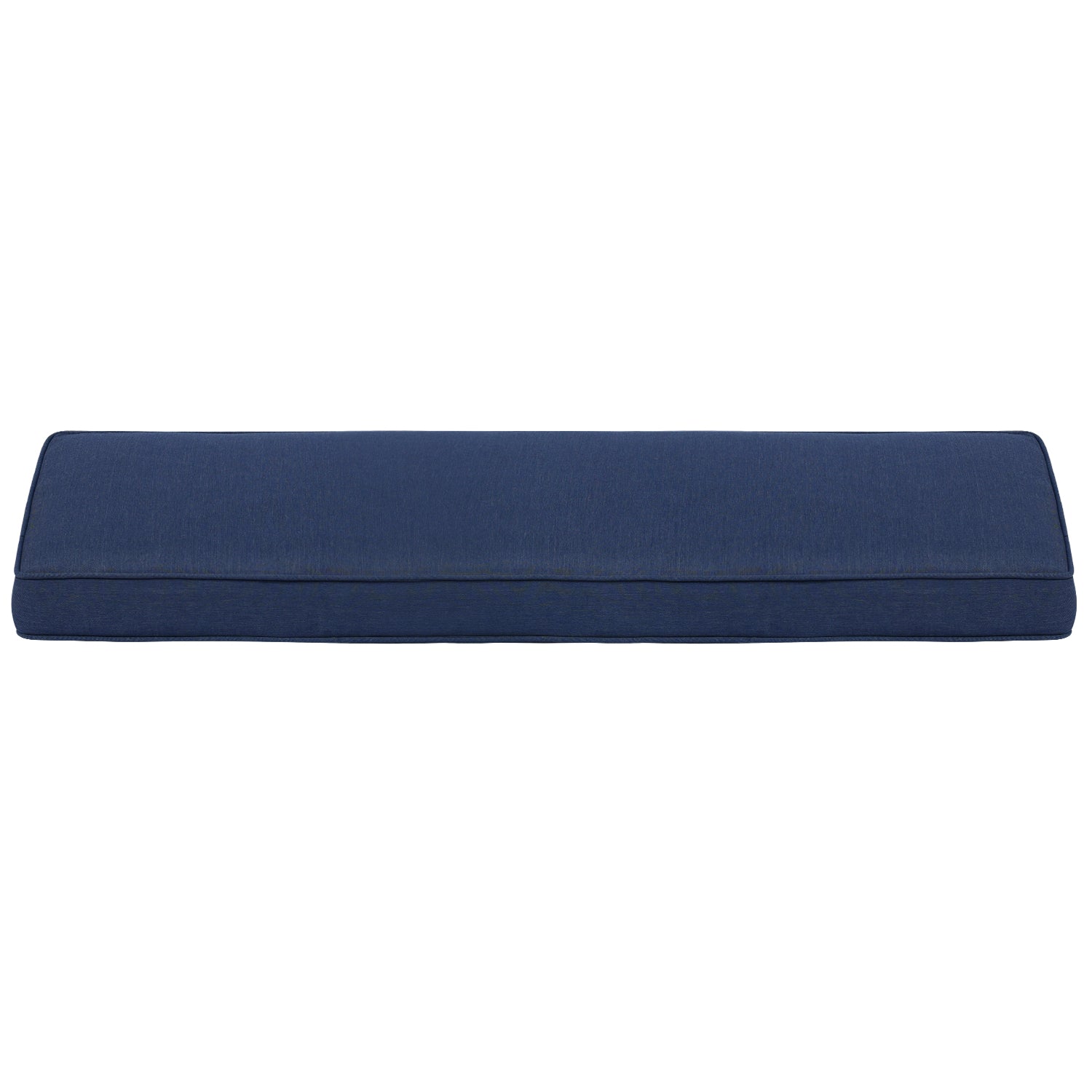 Patio Bench Cushion 46.5” x 17.5” x 3” CUSHION Aoodor Dark Blue  