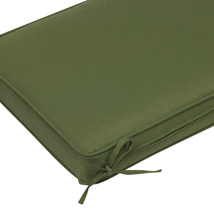 Patio Bench Cushion 46.5” x 17.5” x 3” CUSHION Aoodor   