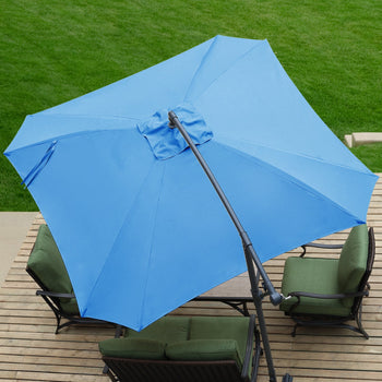 Patio Off-set Hanging Umbrella 8.7 Ft. - Aoodor