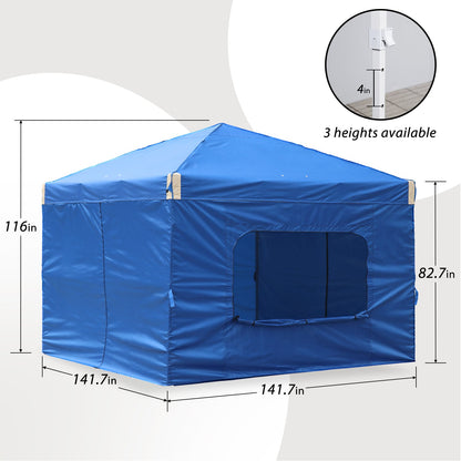 Pop Up Canopy Tent with Removable Mesh Window Sidewalls Gazebo part Aoodor LLC   